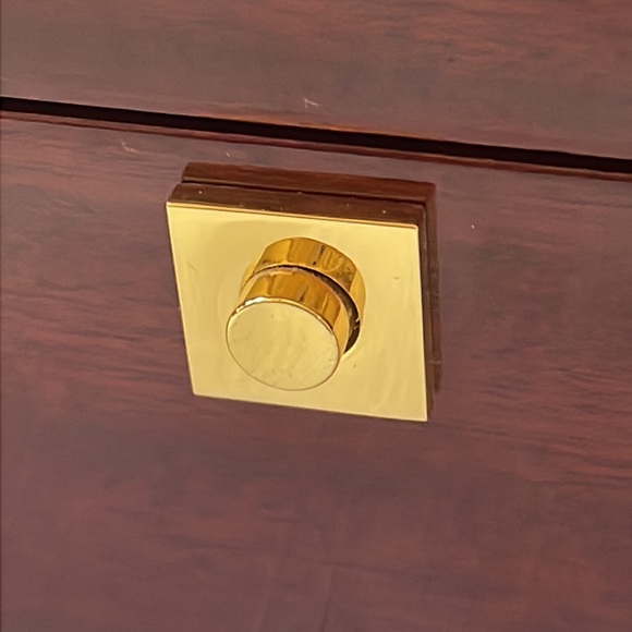 2009 Ultra High Relief double Eagle Gold Coin Display storage Case Box Mahogany - Picture 3 of 11